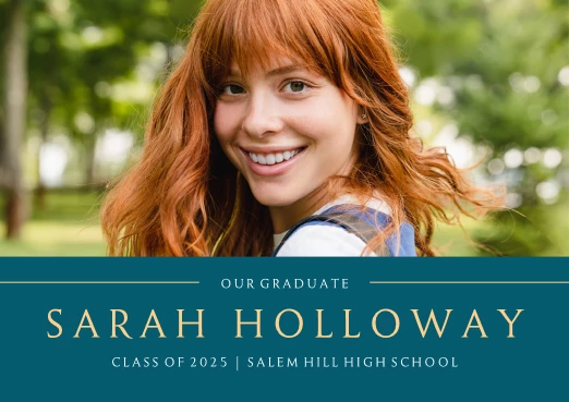 Our Graduate Announcement