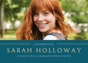 Our Graduate Announcement