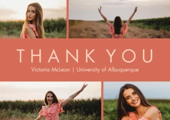 Minimal Collage Thank You