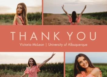 Minimal Collage Thank You