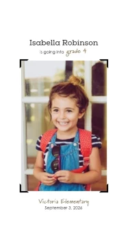 Picture Frame Back To School