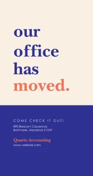 Bold Office Has Moved
