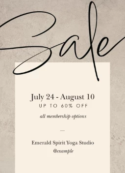 Script Sale Announcement