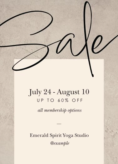 Script Sale Announcement