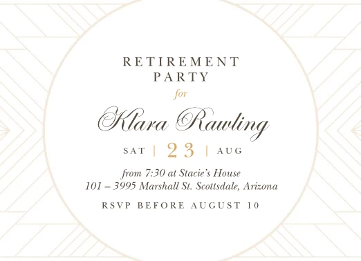 Elegant Retirement