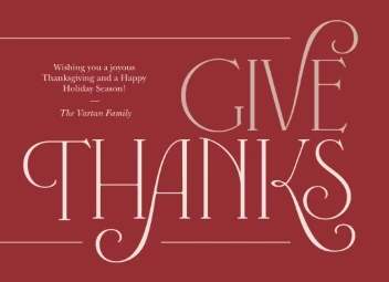 Give Thanks Greeting