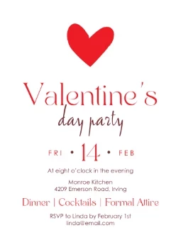 Classic Valentines Hearts