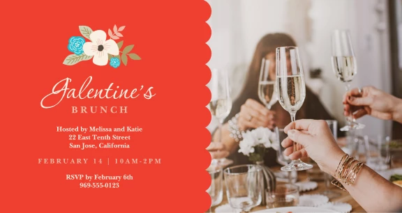 Galentines Invitation