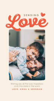 Retro Valentines Greeting