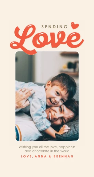 Retro Valentines Greeting