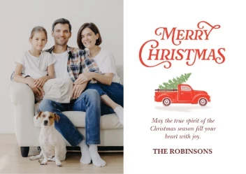 Merry Little Red Truck