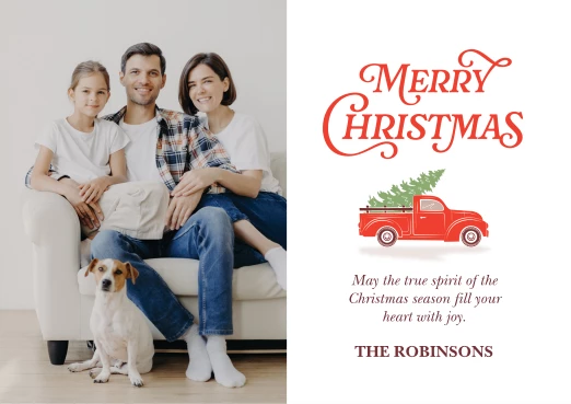 Merry Little Red Truck