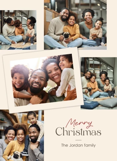 Merry Modern Christmas Collage