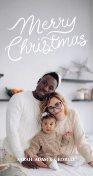 Rustic Merry Christmas Script