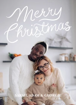 Rustic Merry Christmas Script