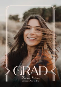 Perfectly Framed Grad