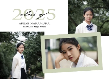 Class Act Grad Announcement