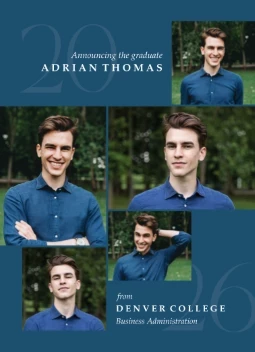 Modern Collage Announcement