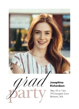 The Future Is Bright Grad Invite