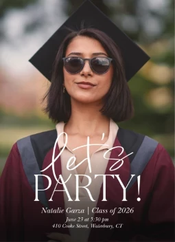 Get The Grad Party Started