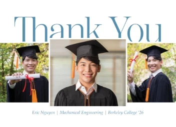 Grad Thank You Collage