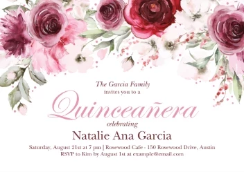 Elegant Bouquet Quinceañera