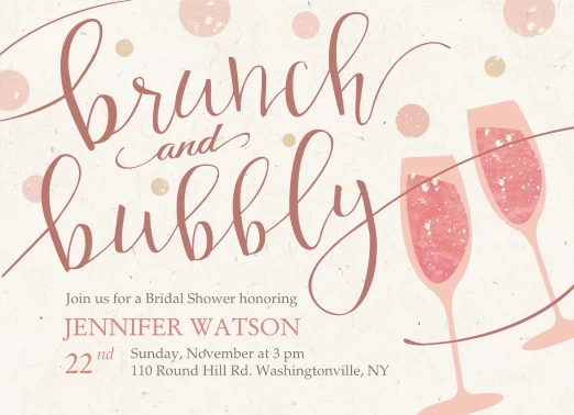 Bubbly Champagne
