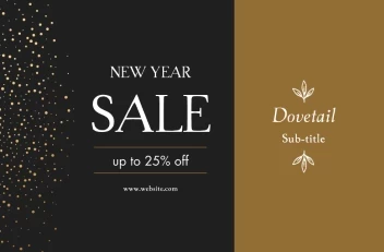 New Year Glitter Sale