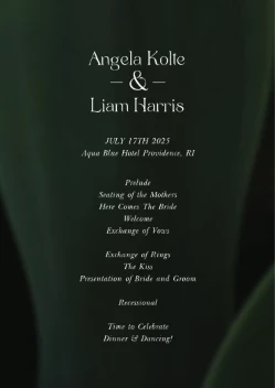 Dark Leaves Photo Program