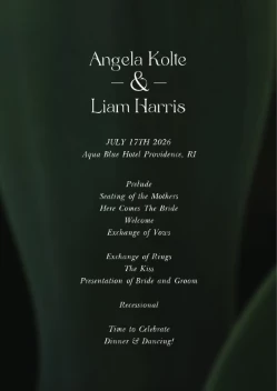 Dark Leaves Photo Program