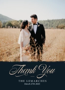 Elegant We Do Thank You