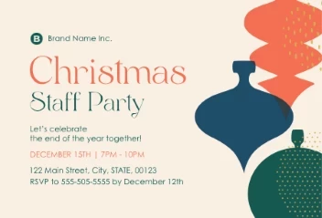 Christmas Staff Party