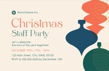 Christmas Staff Party