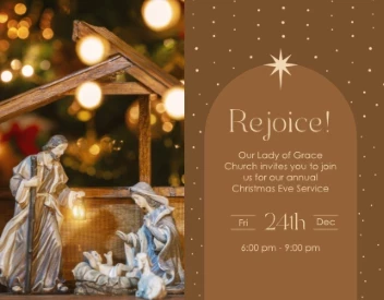 Holiday Church Rejoice