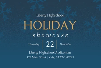 School Holiday Showcase