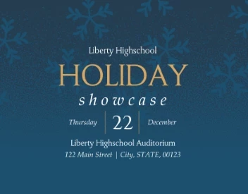 School Holiday Showcase