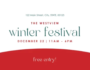 Welcoming Winter Festival