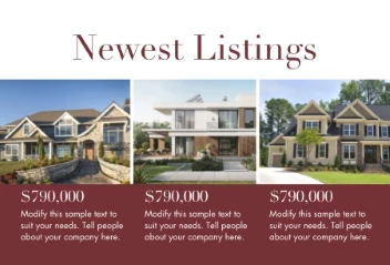 New Listings Card