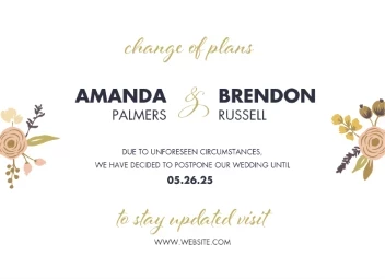 Retro Botanical Postponed