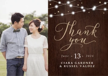 Fairy Lights Thank You