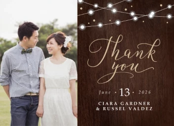 Fairy Lights Thank You