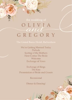 Floral Swirl Program