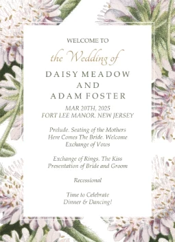 Meadow Floral Pastel Program