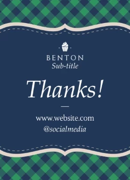 Rustic Holiday Plaid