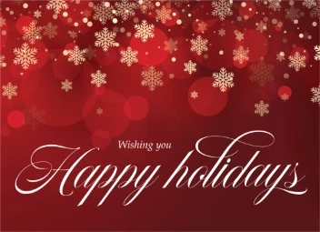 Glittering Holiday Snow Flakes