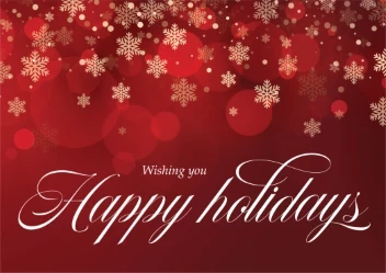 Glittering Holiday Snow Flakes