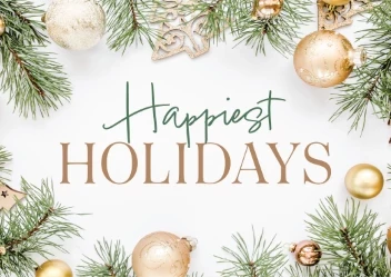 Happiest Holidays Sprigs