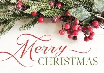 Christmas Leaves and Berries