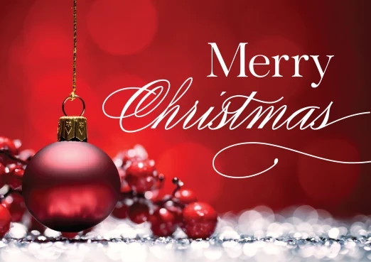 Merry Christmas Festive Ornament