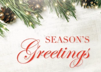 Season's Greetings Holiday Sprigs